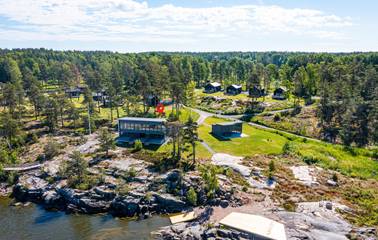 Ferienwohnung für 6 Personen, mit Garten und Seeblick sowie Terrasse in Säffle