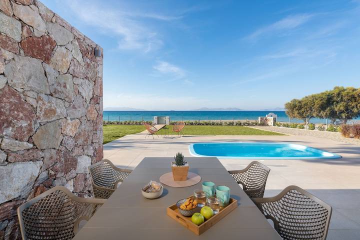 Villa pour 4 personnes, avec vue sur l’océan et jardin, adapté aux familles dans Rhodes - 4