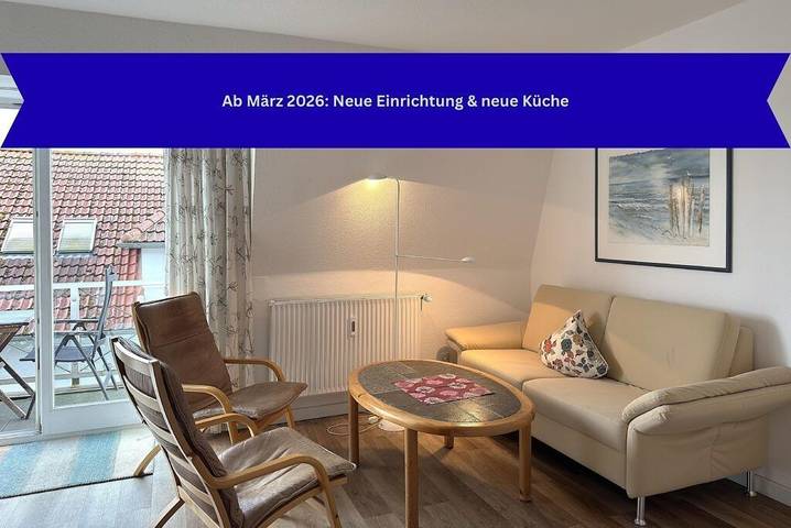 Ferienwohnung für 2 Personen, mit Balkon in der Lübecker Bucht - 4