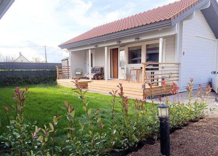 Ferienhaus für 2 Personen, mit Terrasse und Garten