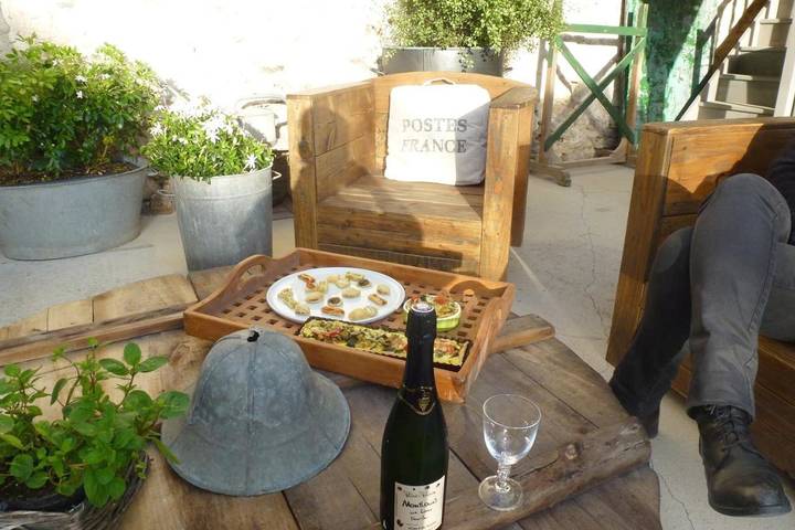 Maison d’hôte pour 3 personnes, avec Terrasse et Jardin