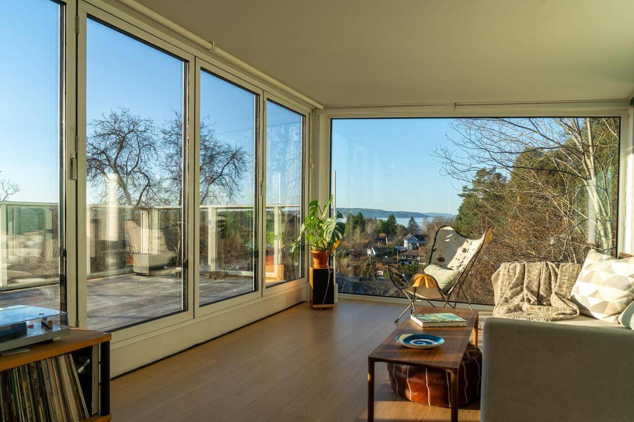 Luxury Treetop Villa-style Panoramic City Views in Bydel Ullern, Oslo