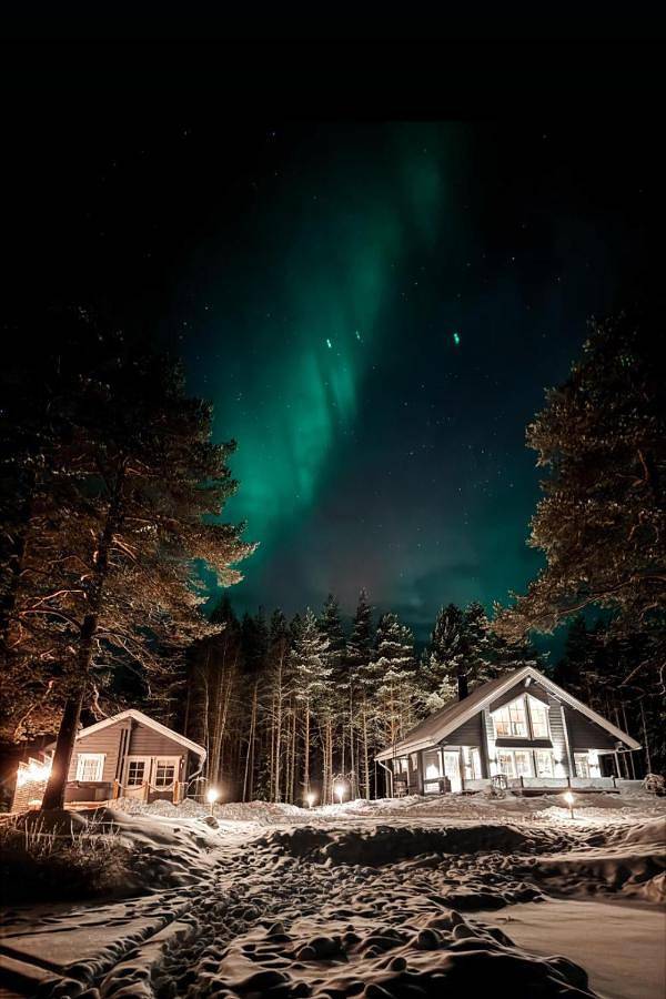 Villa Huilinki in Lappland