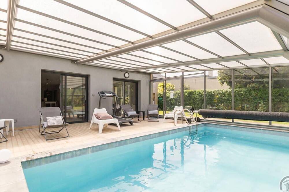 Modern house in Pontorson with heated pool in Pontorson, Avranches region