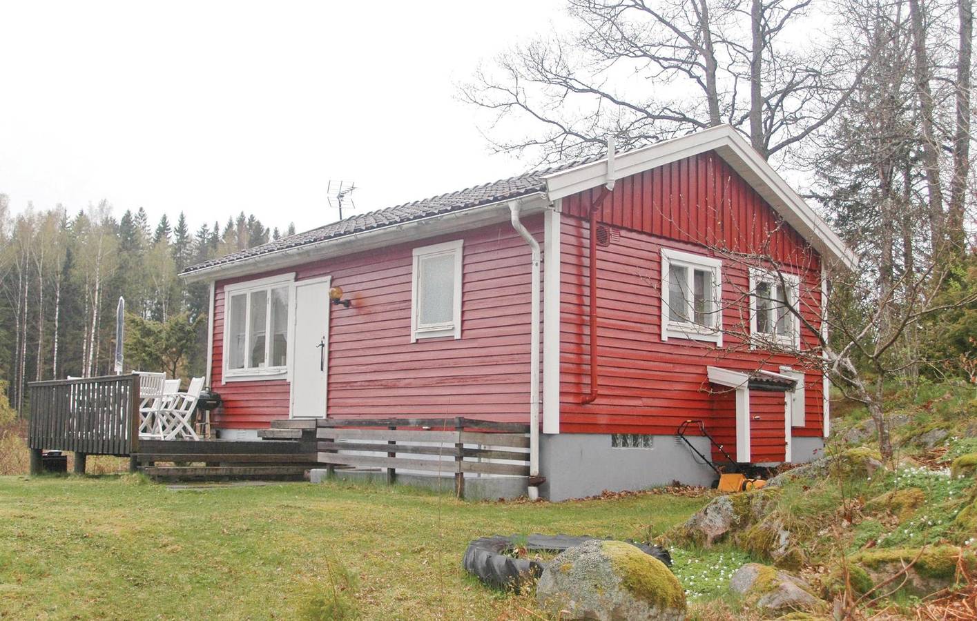Hus för 4 Personer, med terass