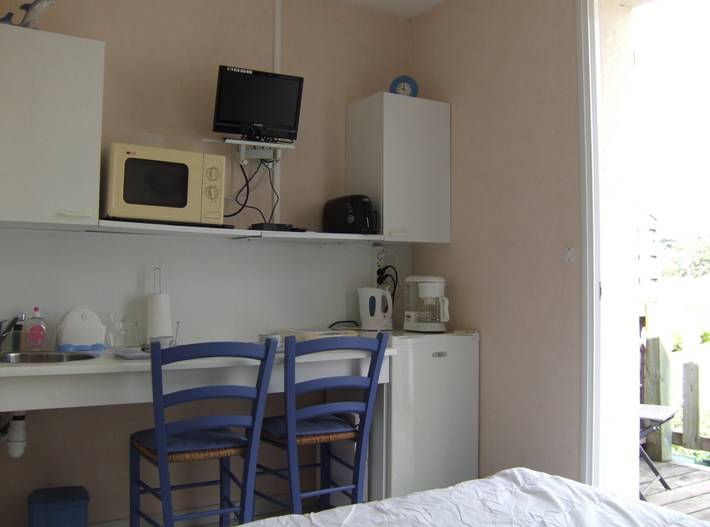 Studio pour 2 personnes, avec balcon