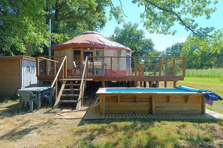Gîte pour 6 personnes, avec Piscine
