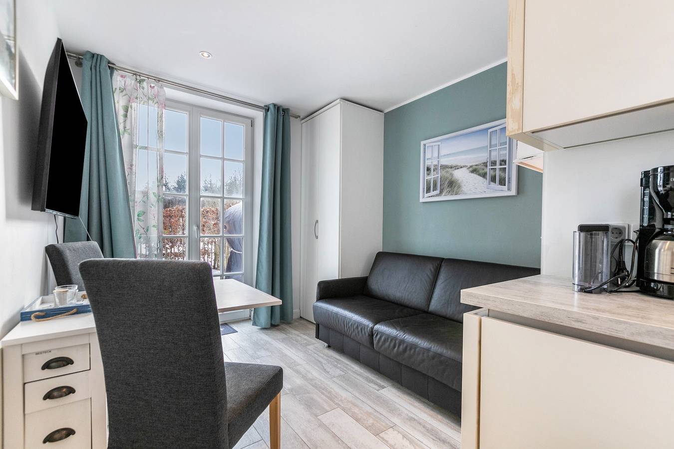 Ganze Wohnung, Apartment 'Koje' mit privater Terrasse, privatem Garten und Wlan in St. Peter-Bad, St. Peter-Ording