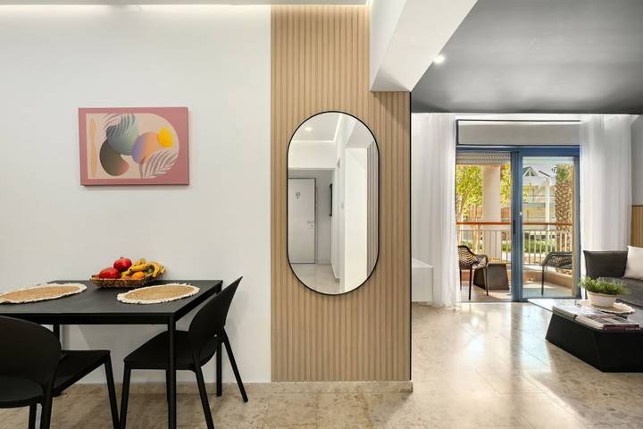 Gîte pour 4 personnes, avec piscine et balcon, adapté aux familles à Eilat - 4