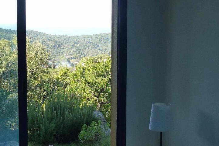 Architect'S Villa, Quiet Location, Imprensable Sea View in Coti-Chiavari, Ajaccio region