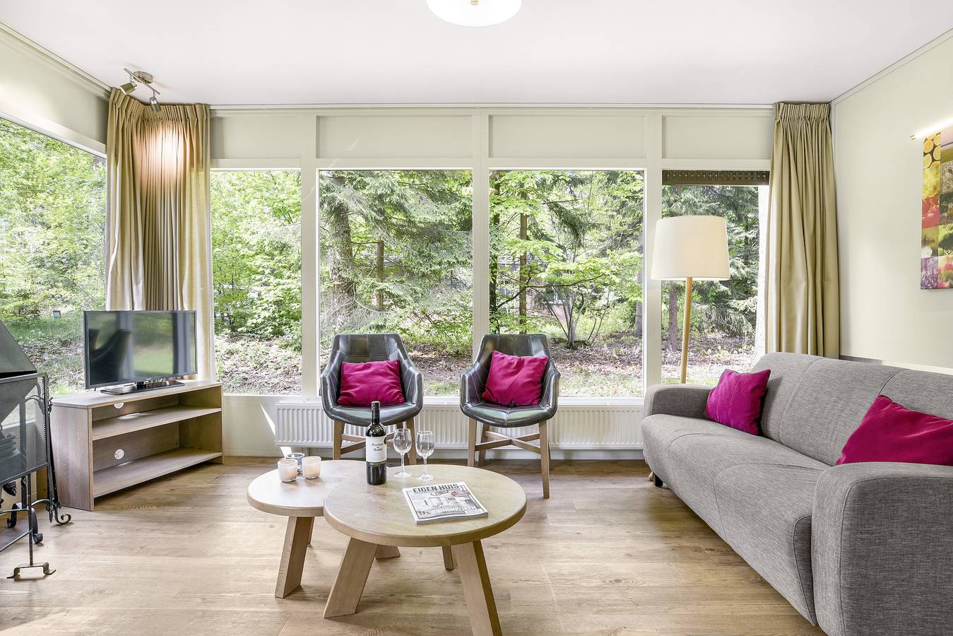 Bungalow für 4 Personen mit Balkon/Terrasse in Beekbergen, Veluwe