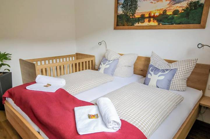 Bauernhof für 5 Personen, mit Balkon und Garten sowie Sauna in Hegau - 4