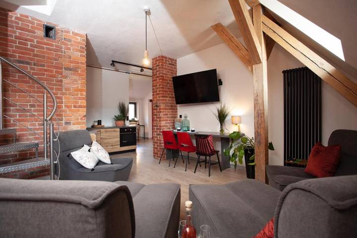 Apartament wakacyjny dla 8 osób, z widok w Gliwice