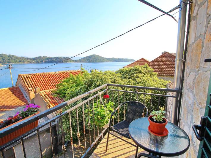 Apartament wakacyjny dla 5 osób, z taras w Mljet