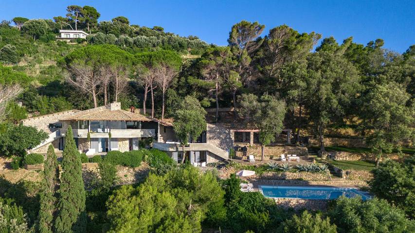 Villa für 12 Personen, mit Terrasse und Garten in Monte Argentario