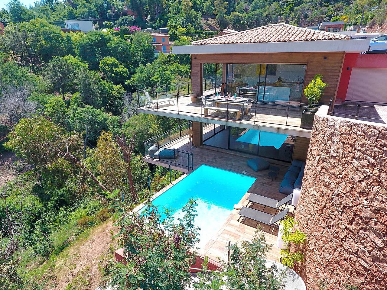 Villa La Vue de Trayas in Théoule-sur-Mer, Massif de l'Esterel