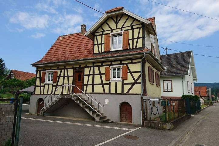 Gîte pour 4 personnes, avec terrasse, animaux acceptés à Lobsann