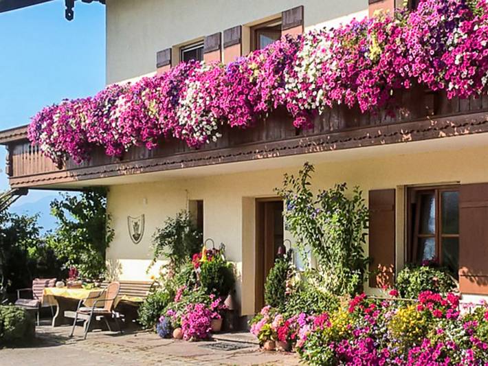 Ganze Ferienwohnung, Huberhof - Ferienwohnung mit Südbalkon in Riedering, Chiemgauer Alpen