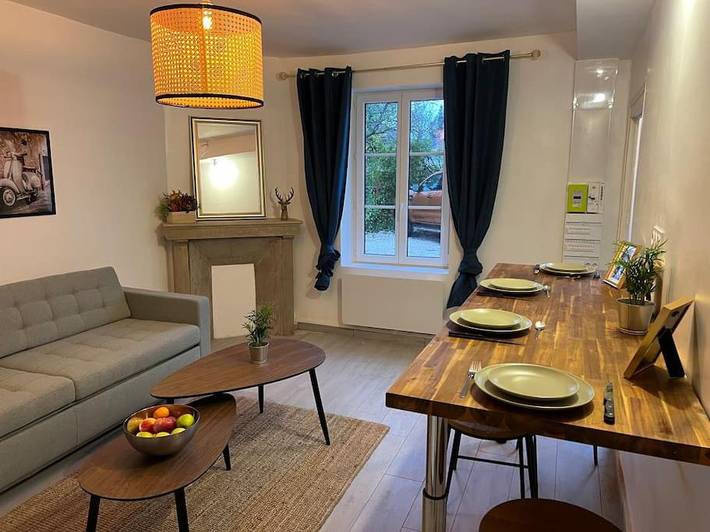 Appartement de vacances pour 4 personnes, avec Terrasse et Jardin