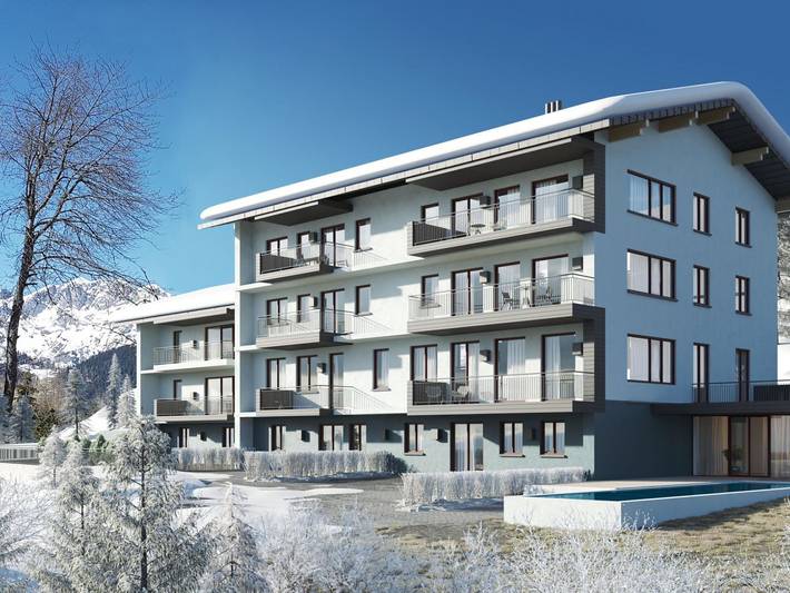 Ferienwohnung für 8 Personen, mit Sauna und Garten sowie Terrasse im Tennengebirge