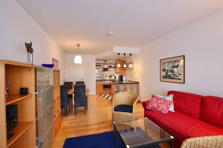 Ferienwohnung für 2 Personen, mit Balkon auf Wangerooge