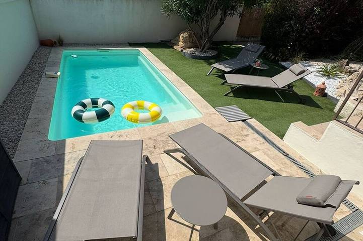 Maison de vacances pour 6 personnes, avec terrasse et jardin, animaux acceptés à Roquemaure