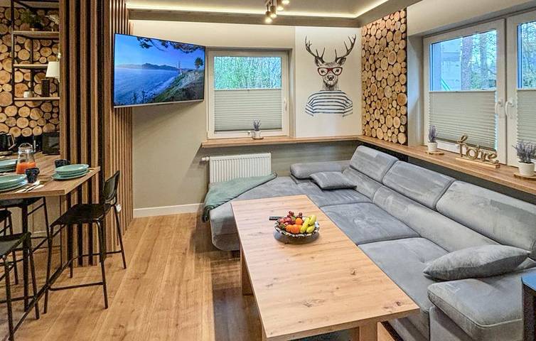 Ferienhaus für 10 Personen mit Terrasse in Seenplatte von Ilawa