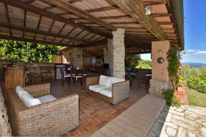 Location de vacances pour 4 personnes, avec terrasse à Monteriggioni - 2