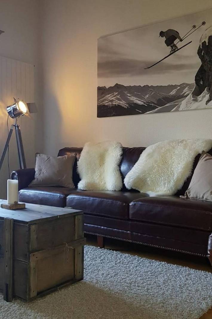 Ferienwohnung für 4 Personen, mit Balkon und Garten sowie Ausblick in Kerns