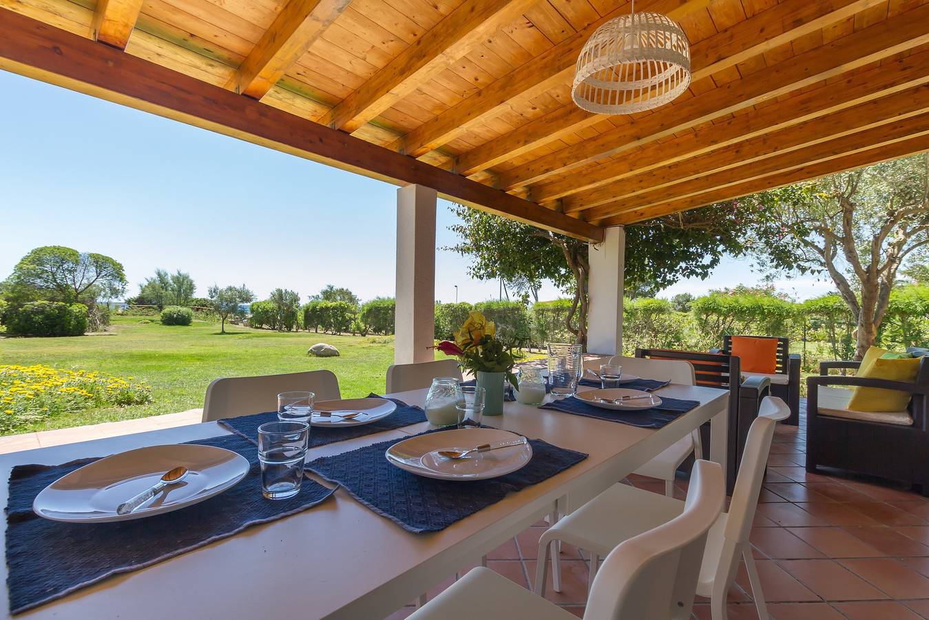 Villa 'Fabio' met Uitzicht op Zee, Wifi en Airconditioning in Costa Rei, Muravera