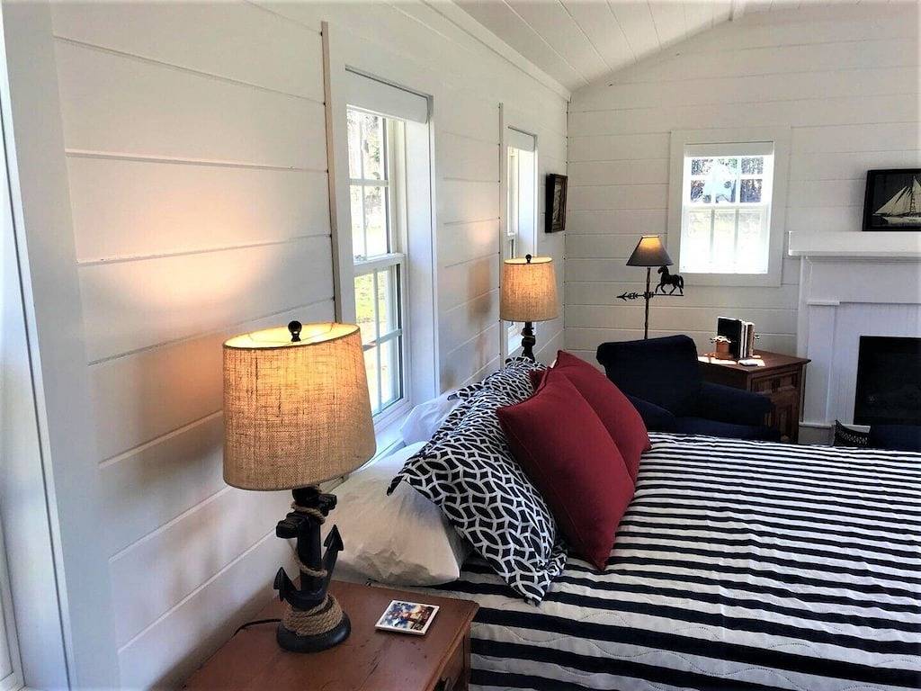 Starfish Cottage: Hervorragende Meerblick, Deck & Walking Trail über dem Ufer in Charlotte County