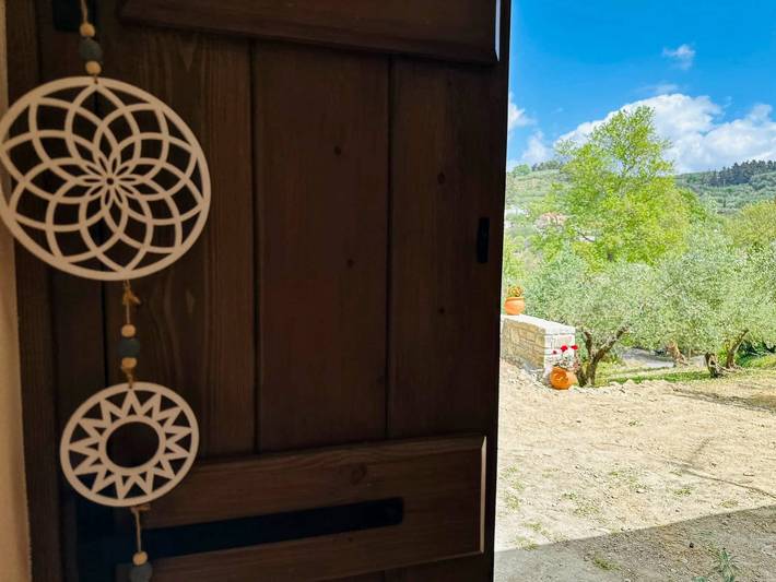 Ferienhaus für 4 Personen, mit Garten und Ausblick in Chania und Umgebung