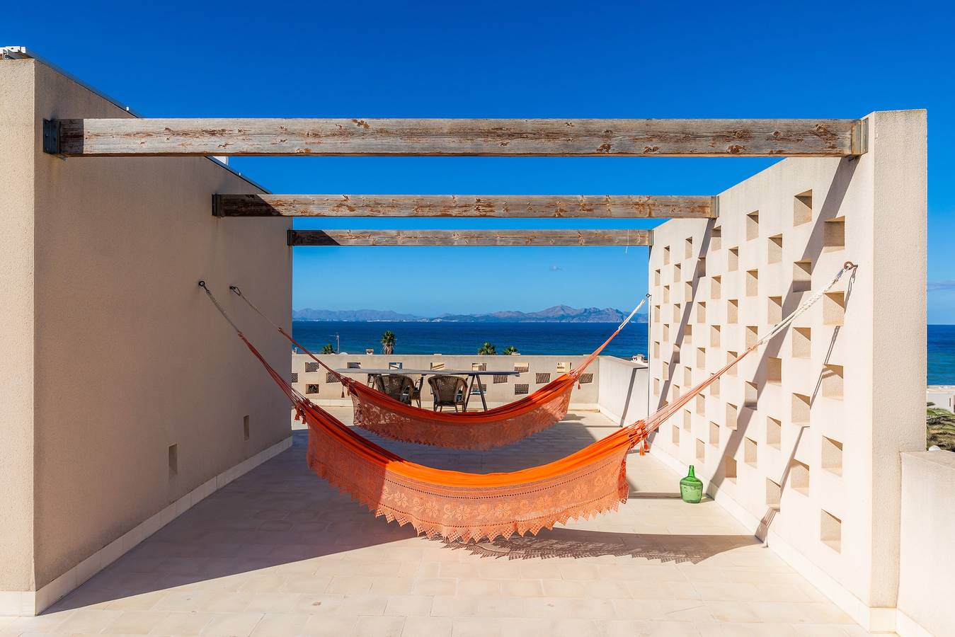'Villa Mercedes' con vistas al mar, terraza y Wi-Fi in Colònia de Sant Pere, Artà
