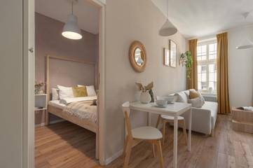 Gîte pour 4 personnes, avec balcon à Katowice