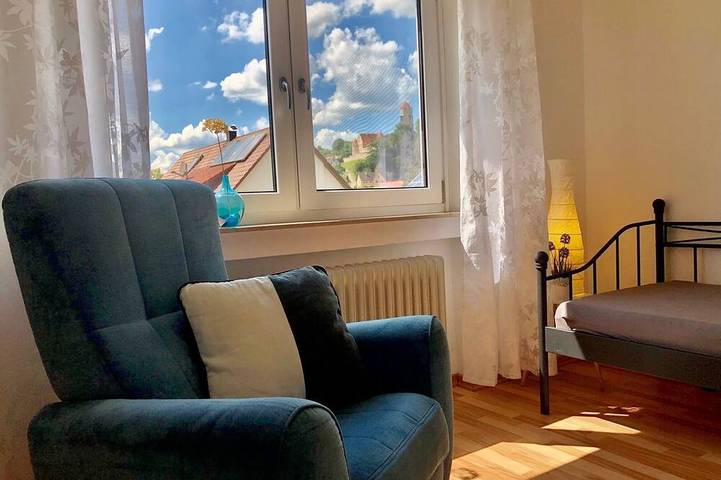 Ferienwohnung für 7 Personen, mit Balkon