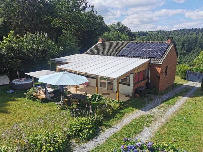 Location de vacances pour 2 personnes, avec sauna ainsi que vue et jardin à Florennes - 2