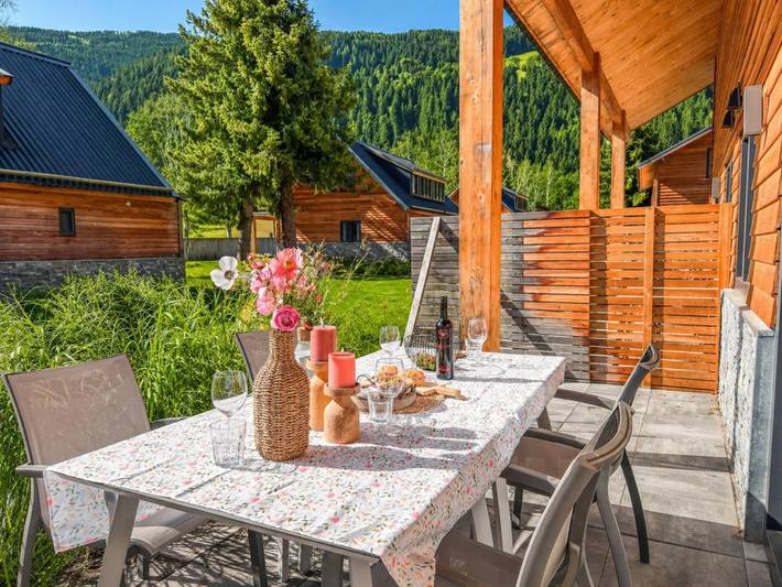 Chalet für 6 Personen, mit Balkon und Sauna sowie Garten in Kärnten - 2