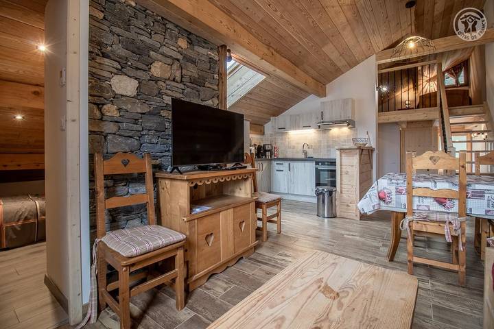 Maison de vacances pour 5 personnes, avec Balcon à Termignon