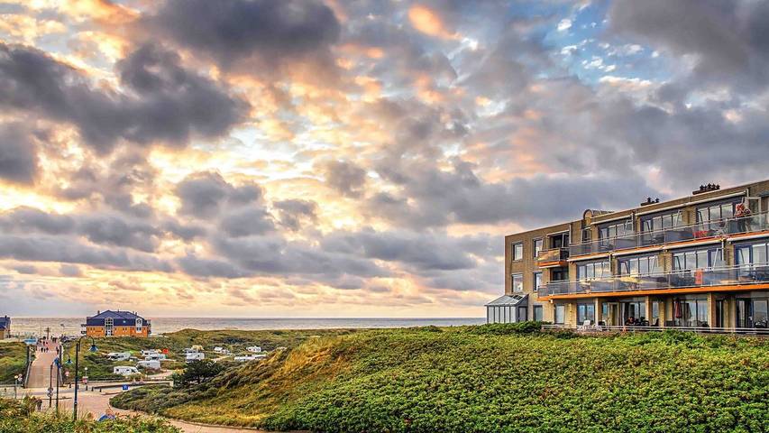Appartement voor 3 personen, met balkon en sauna in De Koog