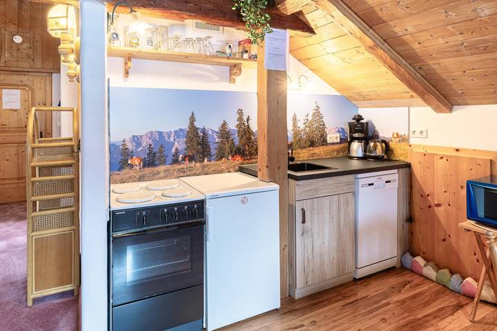 Ferienwohnung für 4 Personen, mit Balkon und Terrasse sowie Ausblick in Wallgau - 4