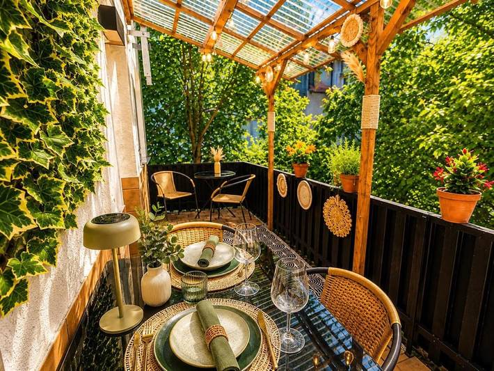Ferienwohnung für 5 Personen, mit Ausblick und Balkon in Passau