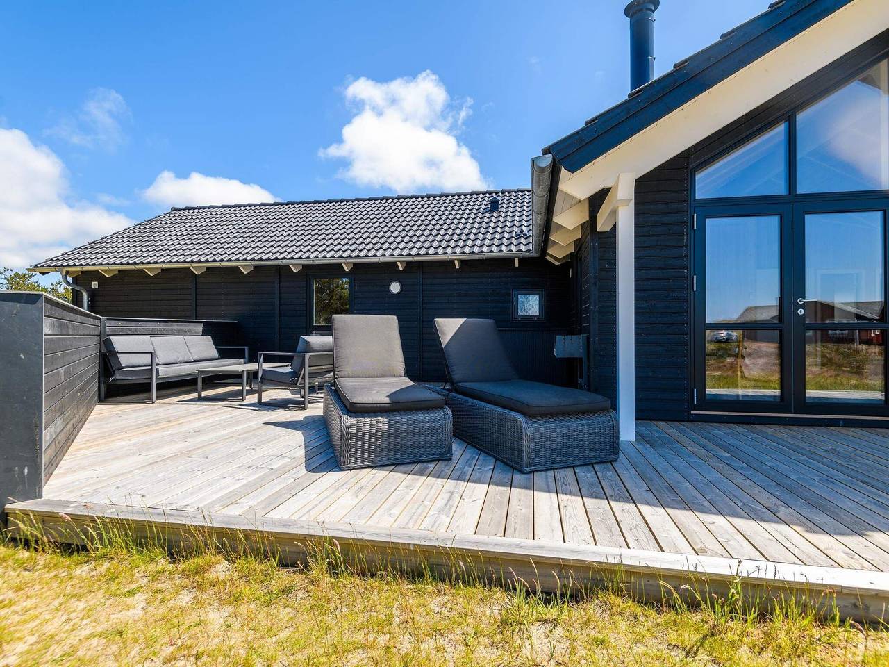 Geräumiges Ferienhaus in Fanø mit Sauna in Sønderho, Wadden Sea National Park
