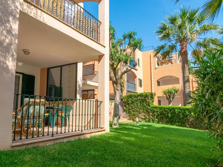 Ferienwohnung für 4 Personen, mit Terrasse in Cala Mondrago