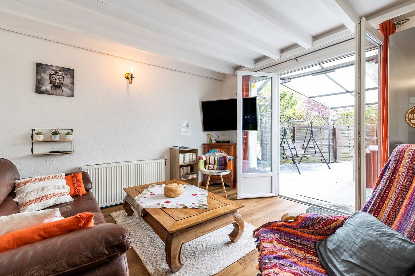 Ferienhaus "Gite Senguinous 1" mit Gemeinschaftspool, privater Terrasse und Wlan in Lesparre-Médoc, Regionaler Naturpark Médoc