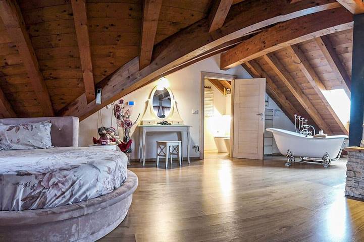 Location de vacances pour 8 personnes, avec balcon ainsi que sauna et jardin à Santa Giustina - 2