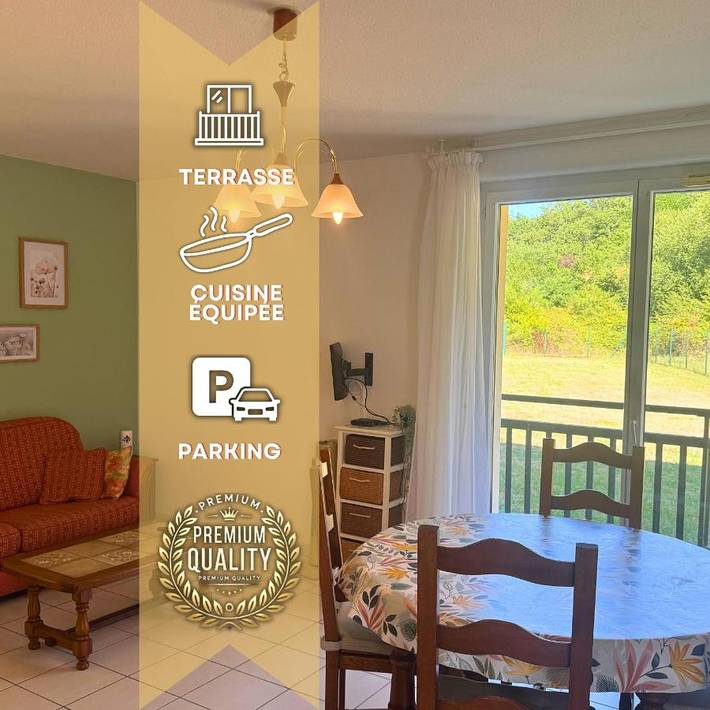 Appartement de vacances pour 2 personnes, avec terrasse