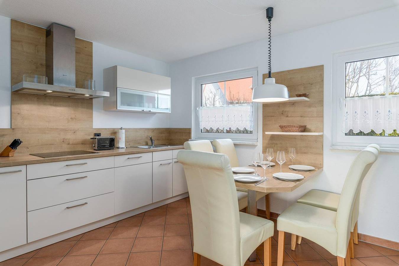Doppelhaushälfte "Am Krug" mit Garten und Terrasse in strandnähe in Börgerende in Börgerende, Börgerende-Rethwisch