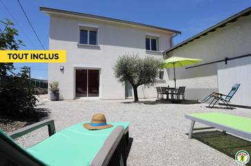 Gîte pour 7 personnes, avec jardin et terrasse à Beausemblant