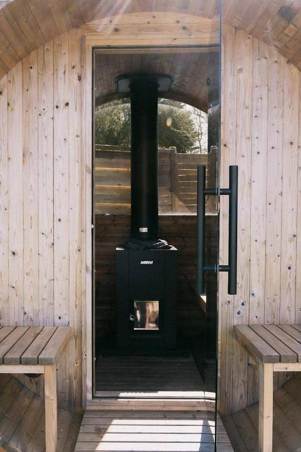 Maison de campagne pour 2 personnes, avec vue et jardin ainsi que terrasse et sauna à Saint-Bonnet-le-Courreau - 3