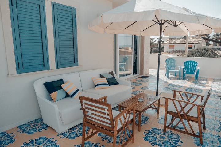 Ferienhaus für 4 Personen, mit Balkon - 1